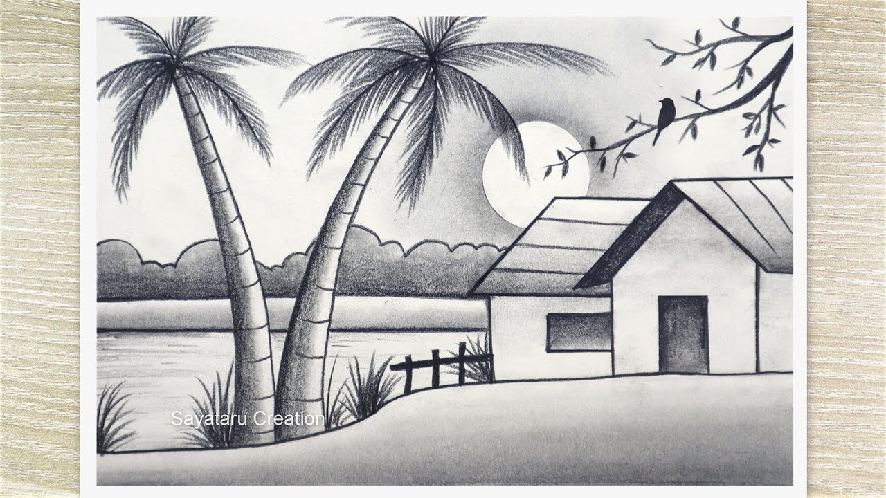 42 Easy Landscape Drawing Ideas For Beginners – Artistic Haven